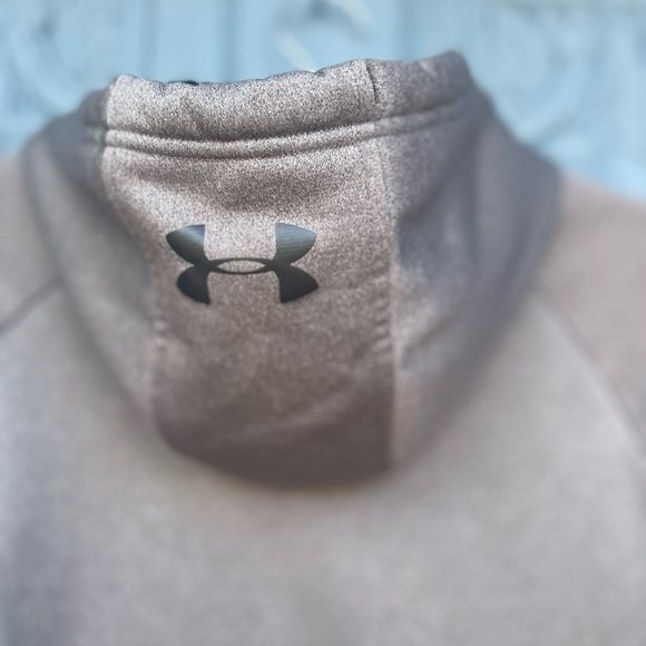 Under Armour Gray Hoodie Sweatshirt - Picture 3 of 4